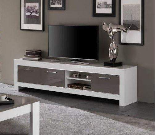 Marknesse TV Kast Groot Wit Grijs Goedkoopst bij A meubel Marknesse TV Kast Groot Wit Grijs Goedkoopst bij A meubel