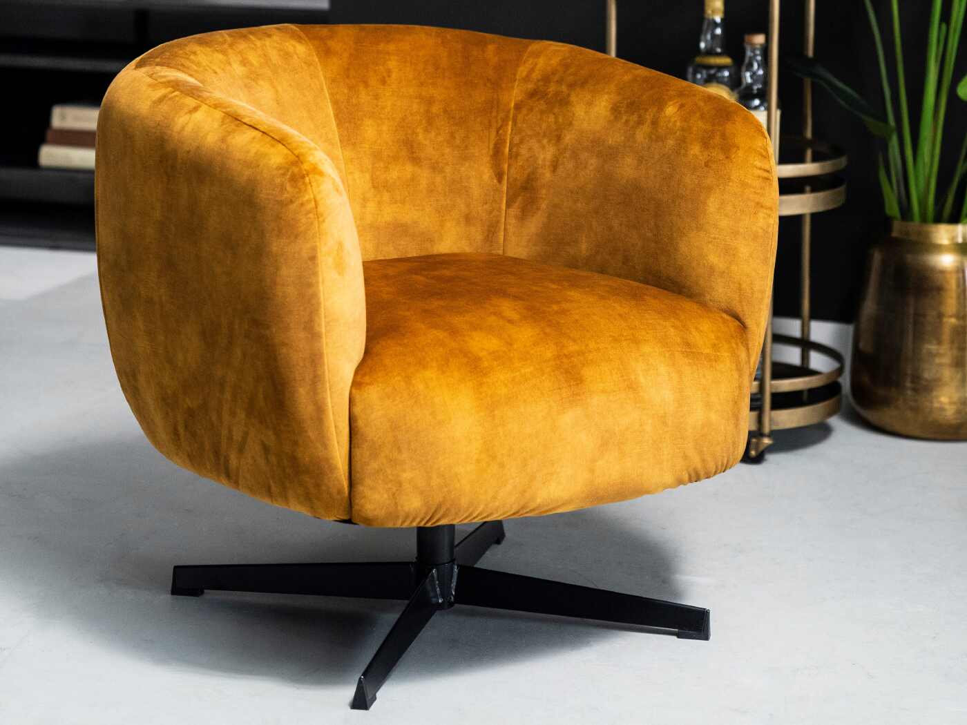 De Jaimey Fauteuil is een echte eyecatcher! Nu te verkrijgen bij A-Meubel.