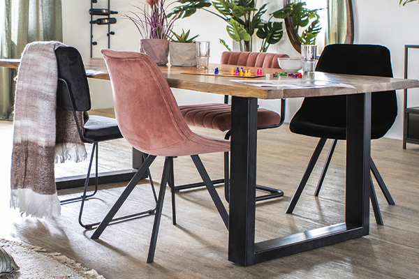 Verschillende soorten eetkamerstoelen