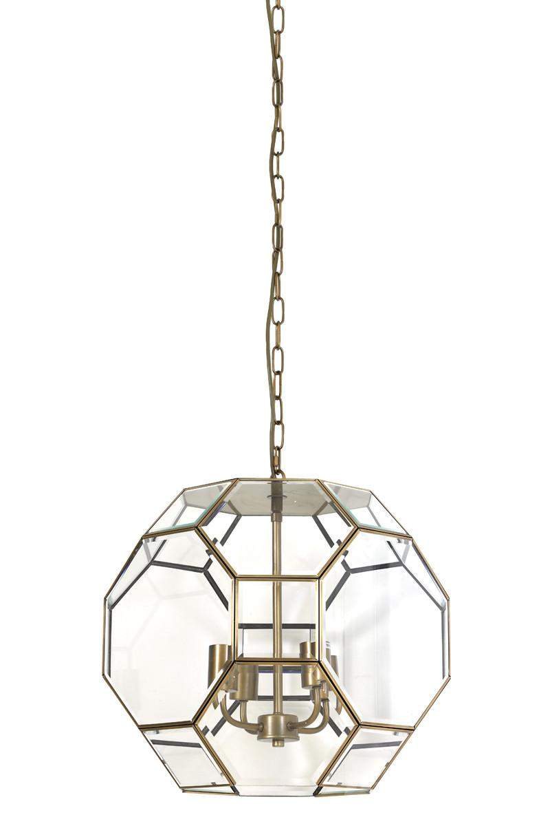 lhanglamp met gouden details