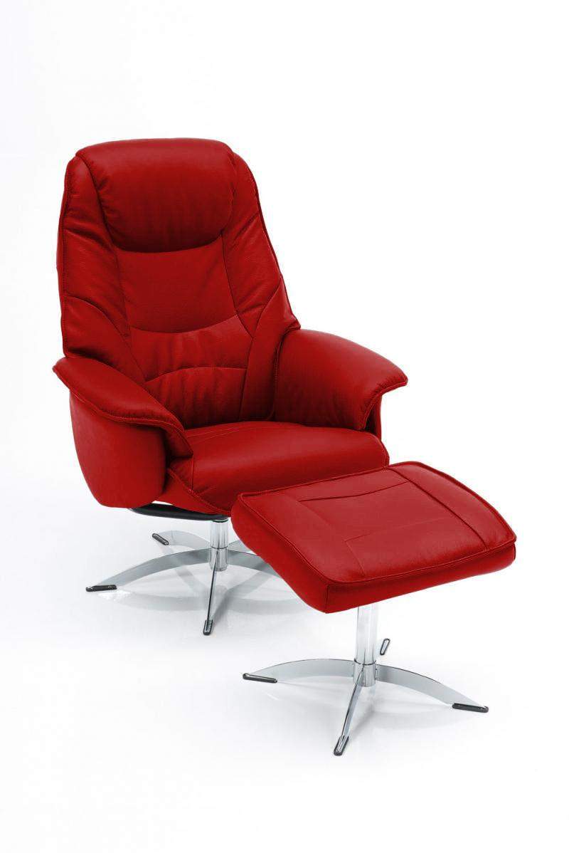 Rode relaxfauteuil 