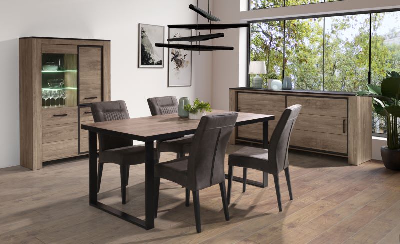 Prachtige meubels in pinewood hout voor in uw woonkamer, eettafel, dressoir, salontafel en tv kast