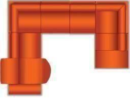 2.5 Zits + Hoek + 2.5 Zits + Ottomaan
