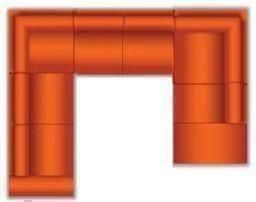 2.5 Zits + Hoek + 2 Zits + Ottomaan