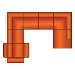 2 Zits (1x Relax) + Hoek + 3 Zits + Ottomaan