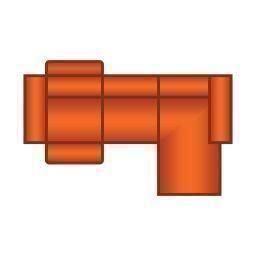 2.5 Zits (1x Relax VSL Incl. 1X Hoofdsteun) + Longchair