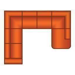 2.5 Zits + Hoek + 2 Zits + Ottomaan Rond