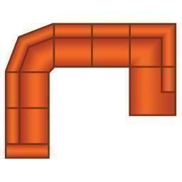 2.5 Zits + Trapeze Hoek + 3 Zits (2 delig) + Ottomaan