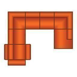 3 Zits (1x Relax) + Hoek + 2.5 Zits + Ottomaan