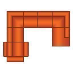 3 Zits (1x Relax) + Hoek + 3 Zits + Ottomaan