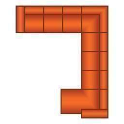 3 Zits (3 delig) + Hoek + 3 Zits (3 delig) + Longchair