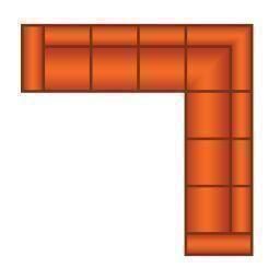 3 Zits (3 delig) + Hoek + 3 Zits (3 delig)