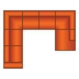 3 Zits + Hoek + 3 Zits + Ottomaan Klein