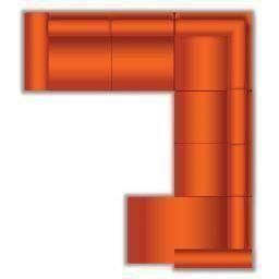 2.5 Zits + Hoek + 2 Zits + Longchair