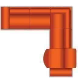 3 Zits + Hoek + 3 Zits met (1X VSR Relaxfunctie)