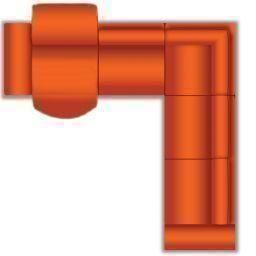 3 Zits met (1X VSL Relaxfunctie) + Hoek + 2 Zits