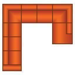 4 Zits + Hoek + 2.5 Zits + Ottomaan