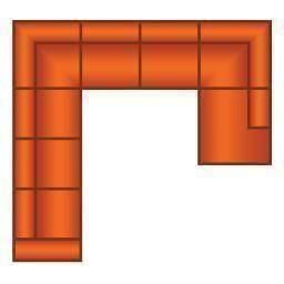 4 Zits + Hoek + 3 Zits + Ottomaan