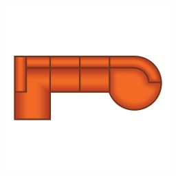 Longchair + 2.5 Zits + Longchair Rond