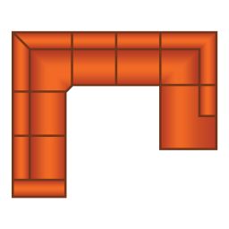 2 Zits + Hoek + 2 Zits + Ottomaan