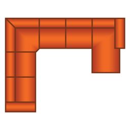 2 Zits + Hoek + 3 Zits + Longchair