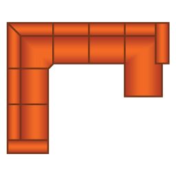 3 Zits + Hoek + 3 Zits + Longchair