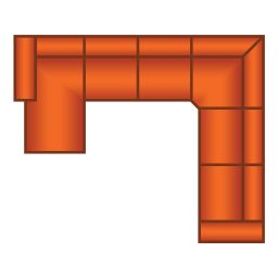 Longchair + 2 Zits + Hoek + 3 Zits