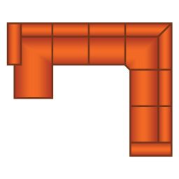 Longchair + 3 Zits + Hoek + 3 Zits