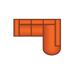 2 Zits + Longchair Rond