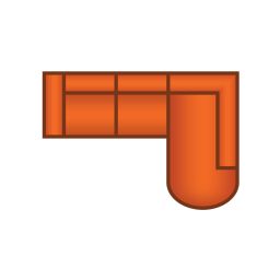 2.5 Zits + Ottomaan Klein Rond