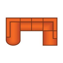 Ottomaan Klein Rond + 2.5 Zits + Ottomaan Klein