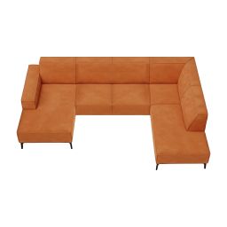 Longchair + 2 Zits + Ottomaan