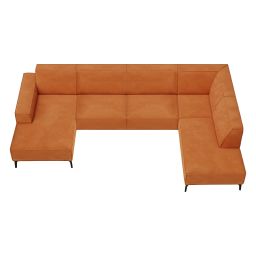 Longchair + 3 Zits + Ottomaan