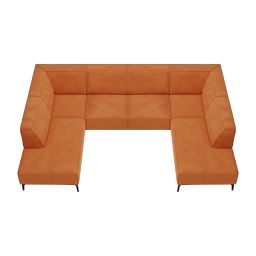 Ottomaan + 2 Zits + Ottomaan