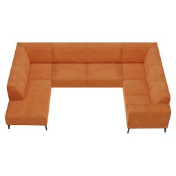 Ottomaan + 3 Zits + Hoek + 2 Zits