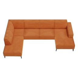 Ottomaan + 3 Zits + Longchair