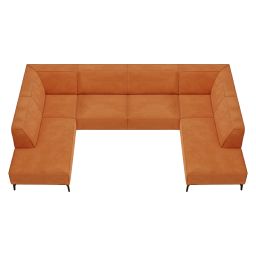 Ottomaan + 3 Zits + Ottomaan