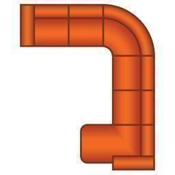 2 Zits + Hoek Rond + 2.5 Zits + Longchair Rond