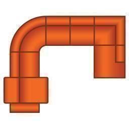 3 Zits (1x Relax) + Hoek Rond + 2 Zits + Ottomaan