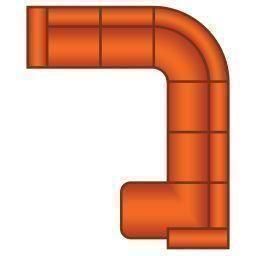 3 Zits + Hoek Rond + 2 Zits + Longchair Rond