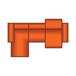 Longchair Klein + 3 Zits (1x Relax)