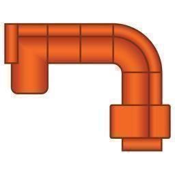 Longchair Rond + 2.5 Zits + Hoek Rond + 2 Zits (1x Relax)