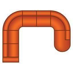 2.5 Zits + Hoek Rond + 3 Zits + Ottomaan Rond