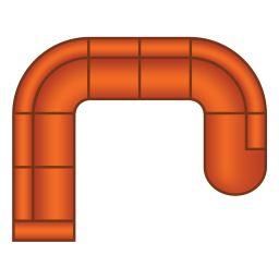 3 Zits + Hoek Rond + 2 Zits + Ottomaan Rond