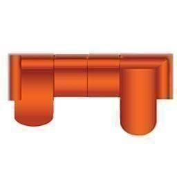 Longchair Rond + 2.5 Zits + Ottomaan Klein Rond