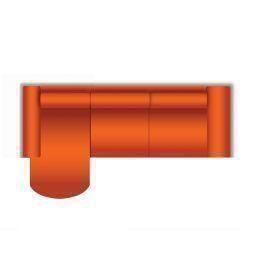 Longchair Rond + 2 Zits