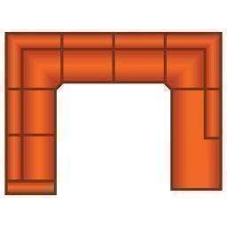 2.5 Zits + Hoek + 3 Zits + Ottomaan Groot