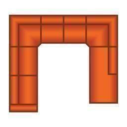 3 Zits + Hoek + 2 Zits + Ottomaan Groot