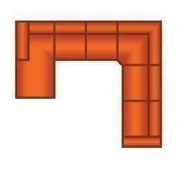 Longchair + 2 Zits + Hoek + 2.5 Zits