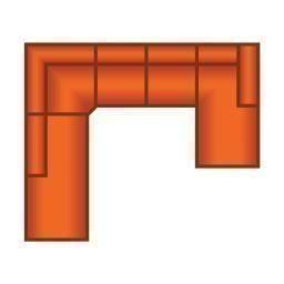 Ottomaan Groot + 2 Zits + Longchair